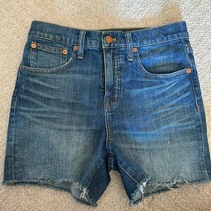 Madewell High-Rise Denim Shorts